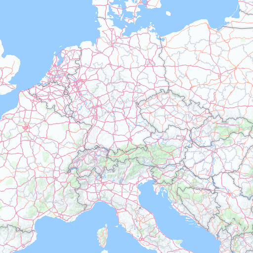 a basetile showing central Europe